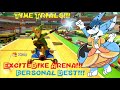 Practicing Time Trials at Excitebike Arena in Mario Kart 8 Deluxe