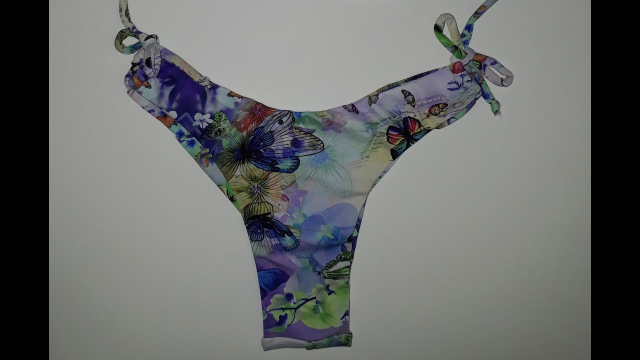 Como Fazer Biquíni Fio Duplo - Parte 1: Calcinha