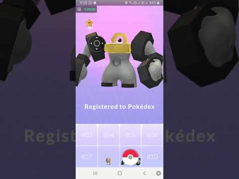 #shorts #pokemongo first ever melmetal in pokemongo #meltan #evolved please like,share andsubscribe