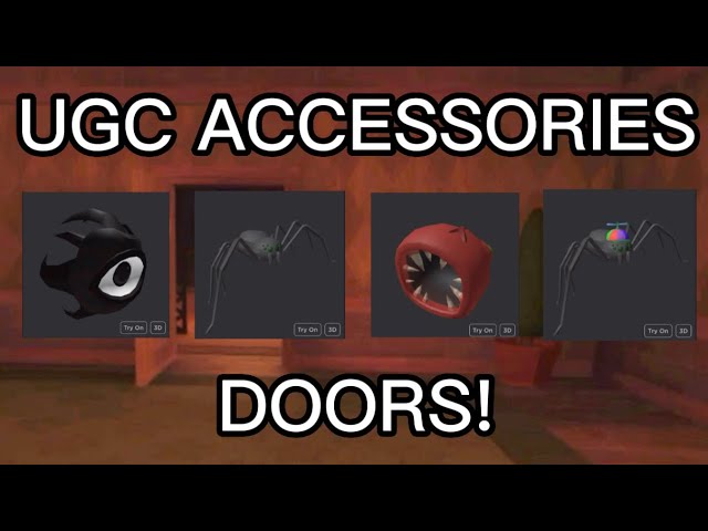 DOORS Discussions on X: 🚪 DOORS UGC RediblesQW is working on a new batch  of Roblox DOORS UGC items! Which characters do you want to see made into  accessories? 👀 I hope