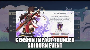Thunder Sojourn event | Genshin Impact