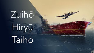 картинка: 📺 Обзорный взлёт - Zuiho, Hiryu, Taiho!