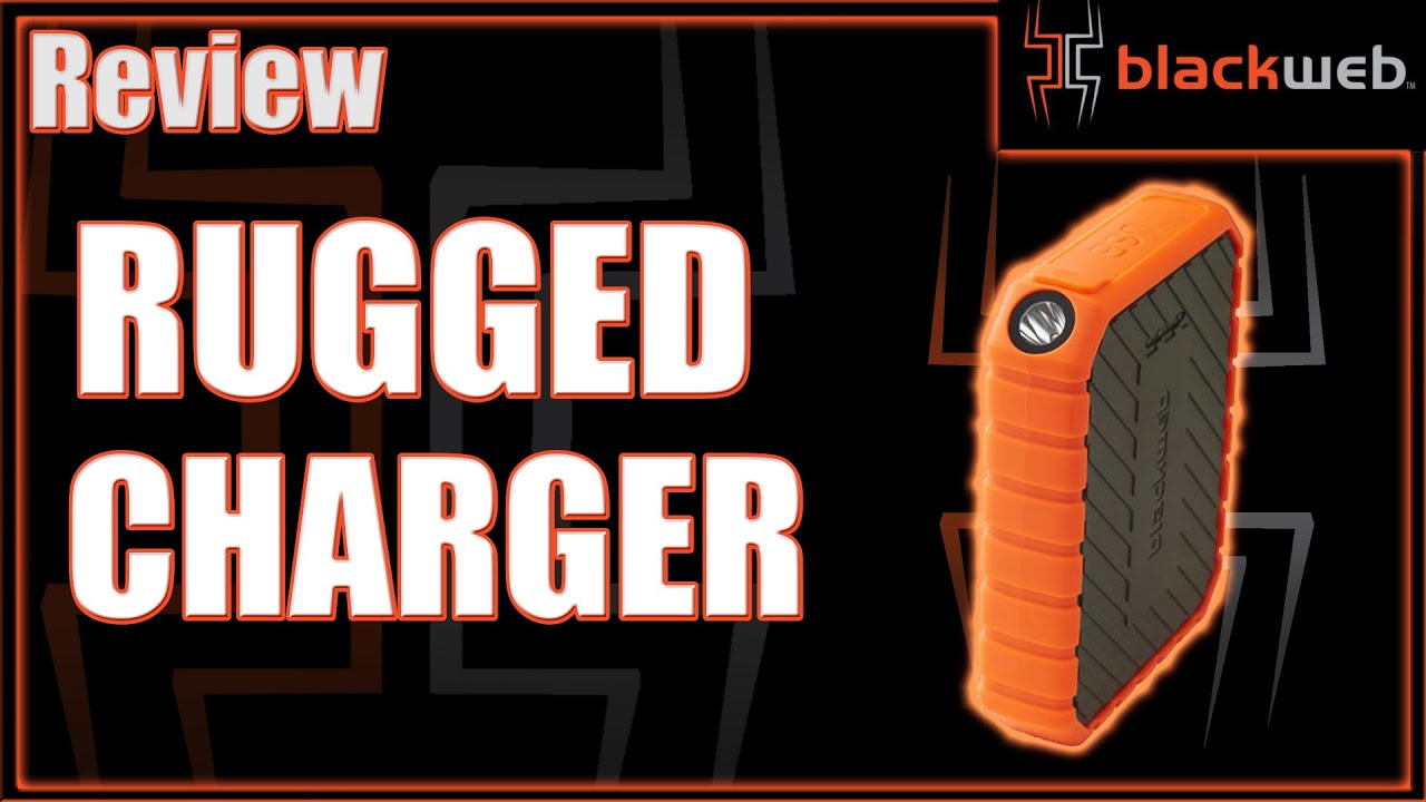 Blackweb Rugged Portable Battery Charger Review - YouTube