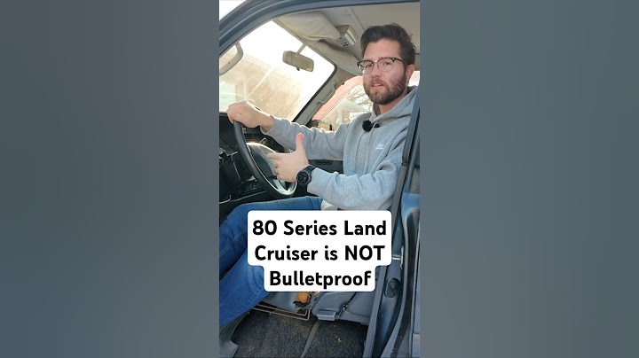 The 80 Series Land Cruiser is NOT bulletproof. #Toyota #landcruiser