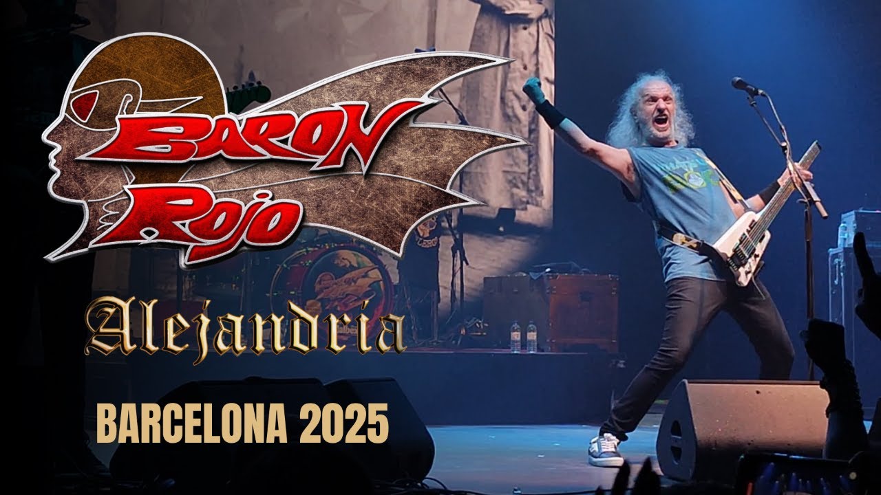 BARÓN ROJO ~ En directo Barcelona 2025 (sala Razzmatazz)