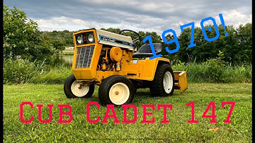 Cub Cadet 147! Walk around & Drive