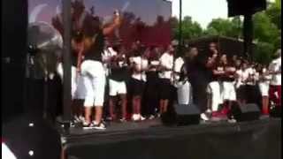 Joshua's Troop singing the blood at the Chicago Gospel fest chords