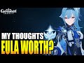 Eula preview: Is she worth to pull? + Giveaway summon - Genshin Impact