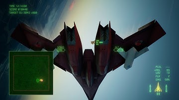 ACE COMBAT 7  SKIES UNKNOWN-ADF-11F Raven Test Flight against X-02S