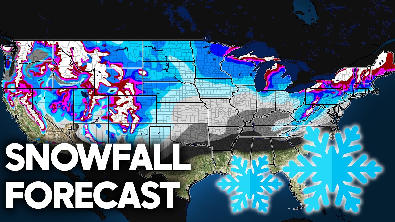 Snowfall Forecast Winter 2023 - 2024 (OFFICIAL)