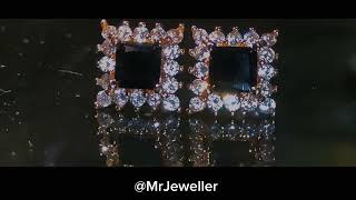 Aaa Cubic Zarcon Stone Eartops