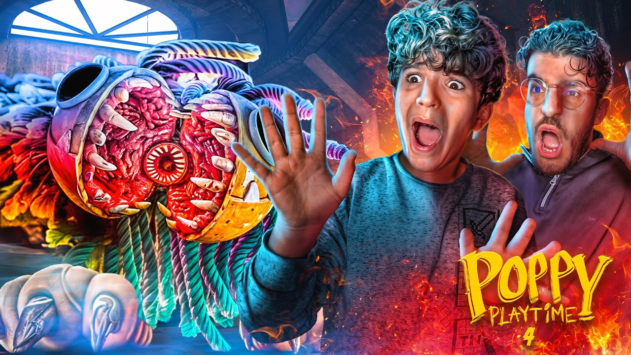 MON PETIT FRÈRE ME FAIT JOUER AU PIRE JEU D’HORREUR ! [Poppy Playtime Chapitre 4]