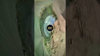 A road trip from INSIDE a 360° camera 🌀 (4K) #Shorts
