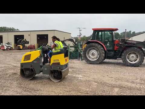 217764 Wacker-Neuson RD12A-90 Tandem Roller MCGREW AUCTION
