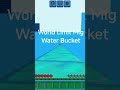 world's highest mlg water bucket 🪣 #minecraft #clutch #mlg