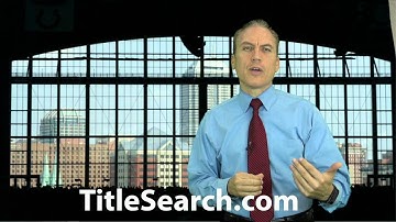 The differences between a title search and a chain of title on a property | AFX