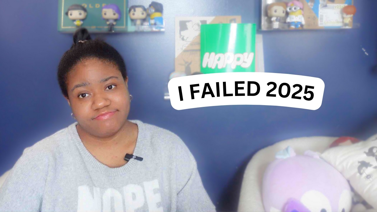 I completely FAILED 2025......SO HERE ARE MY 2026 GOALS