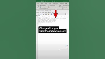 Excel tip auto sort as you type