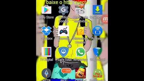 Como usar o http injector da claro com documento claro