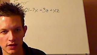 algebra - factoring polynomials - example 4