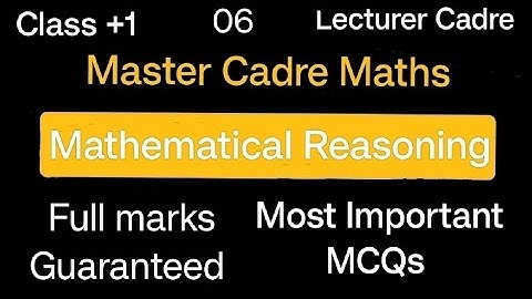 Intent Coaching Classes | Most Important MCQs & Previous years Questions of mathematical reasoning |