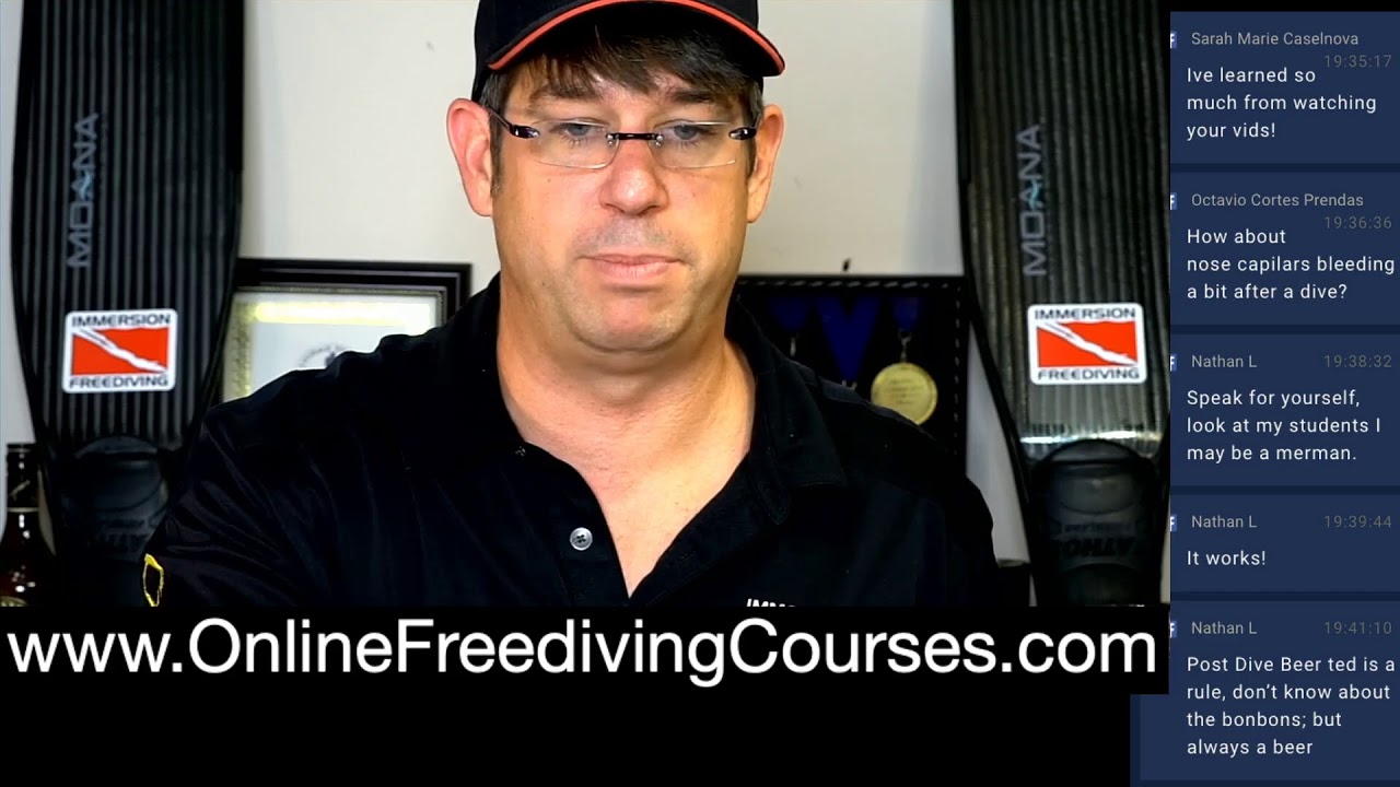 What is, what causes, and how to avoid lung squeeze while Freediving FreeDive Live Episode 29