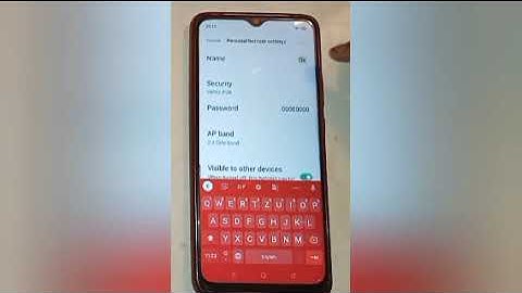 realme c30s Check hotspot name setting,How to check hotspot name in realme c30s