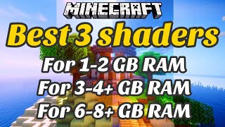 TOP 3 SHADERS For MINECRAFT PE | Best Shaders For Minecraft Pocket Edition MOD DOWNLOAD 1GB 4GB 8GB screenshot 2