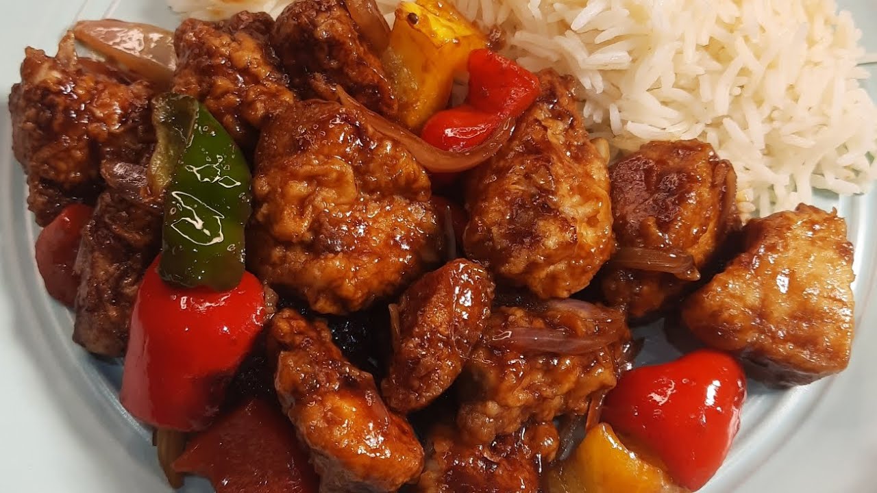 أسهل طريقه للفراخ الصيني بصوص متوفر مكوناته في كل بيت