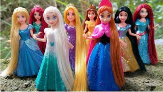 Cute Miniatures Disney Princess Frozen ELSA &amp; Annall! elsa satisfying unboxing
