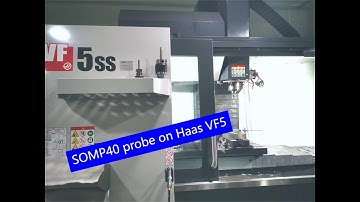Infrared probe SOMP40 worked on haas machine