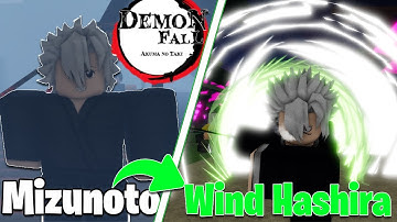 Going from Mizunoto to Wind Hashira in One Video - Demonfall