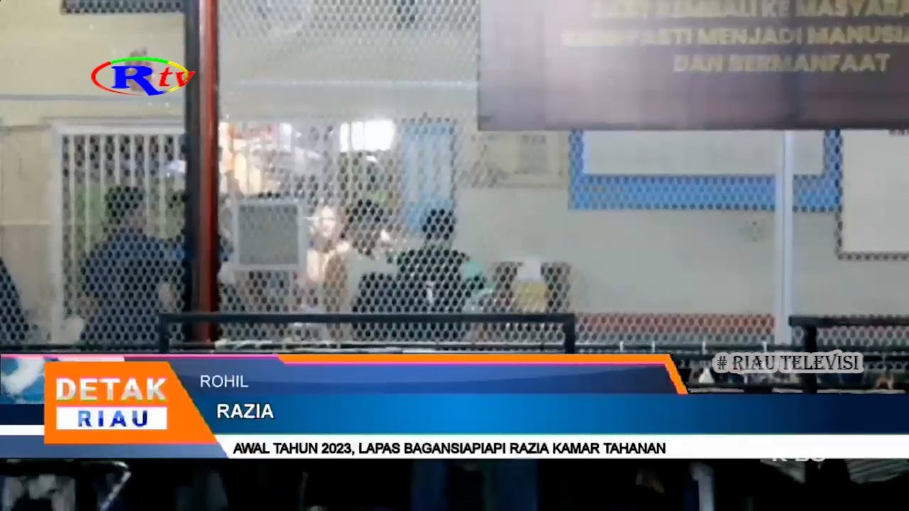 AWAL TAHUN 2023, LAPAS BAGANSIAPIAPI RAZIA KAMAR TAHANAN - YouTube