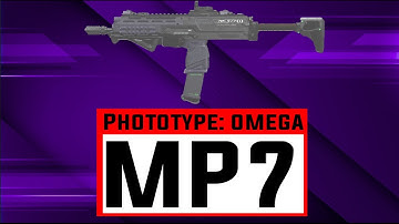Call of Duty Modern Warfare: Multiplayer - MP7 Prototype: Omega