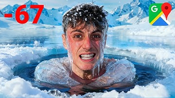 Surviving DANGEROUS Google Map Locations For 3 Days!