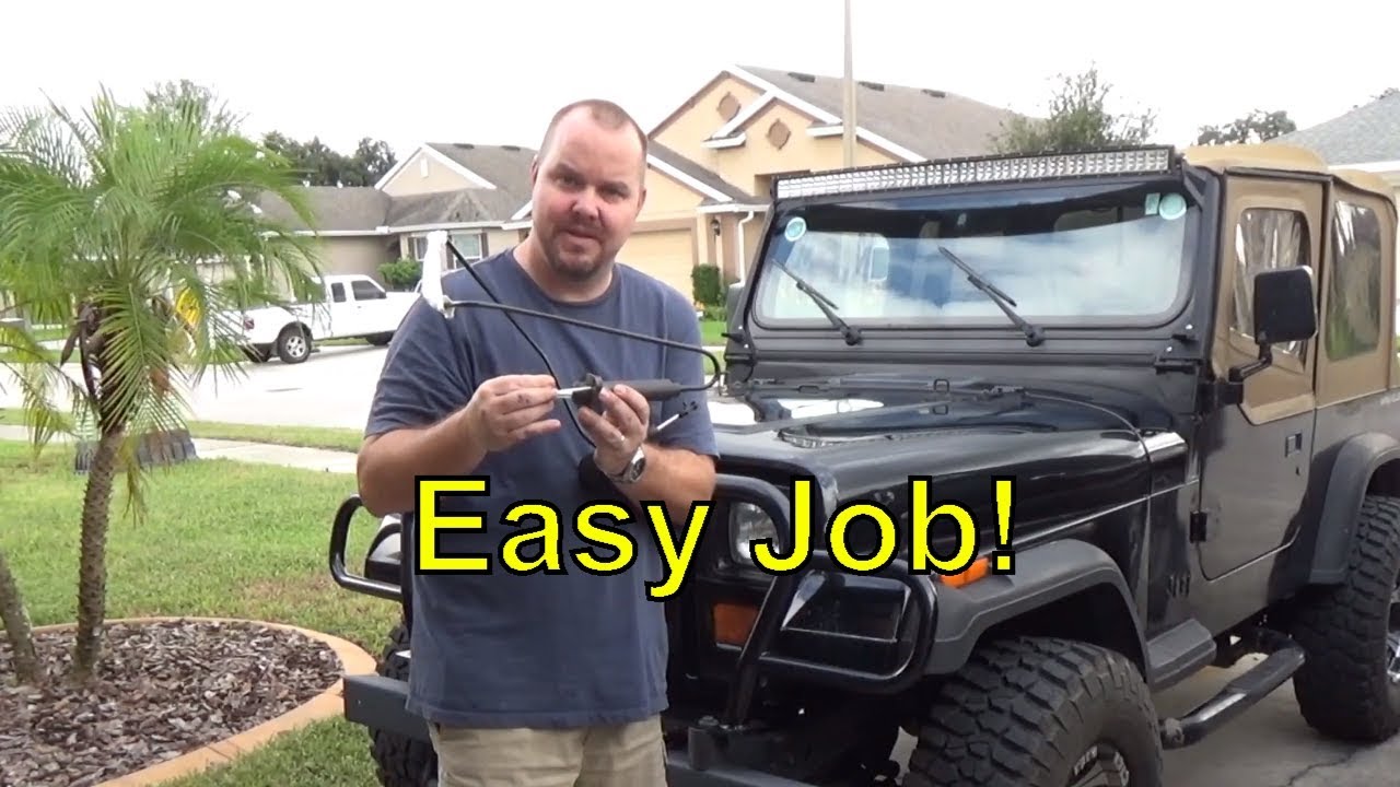 Temp Fix Jeep Wrangler Clutch Won't Engage || Jeep Mods E07 - YouTube