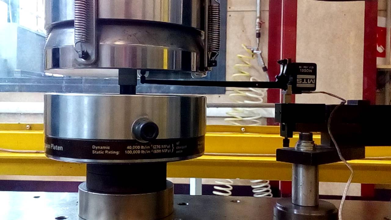Lego Compression Testing Compression Test Team5 LEGO Block - YouTube