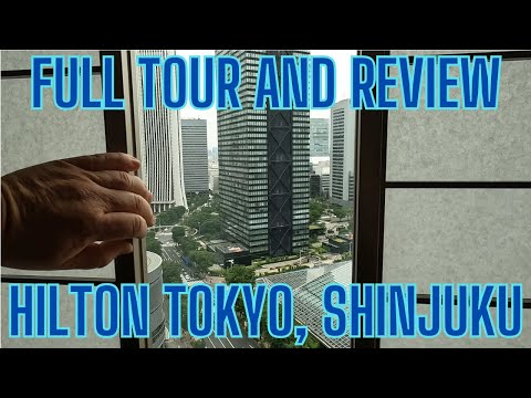 Full Tour and review of the Hilton Tokyo in Shinjuku