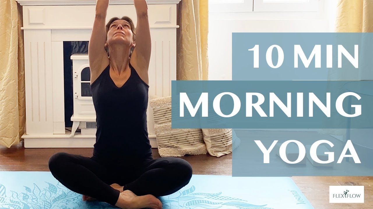 Full Body Stretch for Beginners | 10 Min Morning Yoga - YouTube