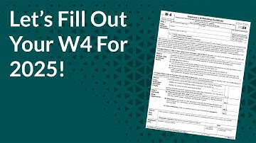 Filling Out Your 2025 W4 Form (Step-by-Step Guide)