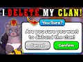 I DELETE MY CLAN In Arm Wrestling Simulator (Roblox)!