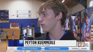 Kuemmerle named WCIA 3 Athlete of the Week
