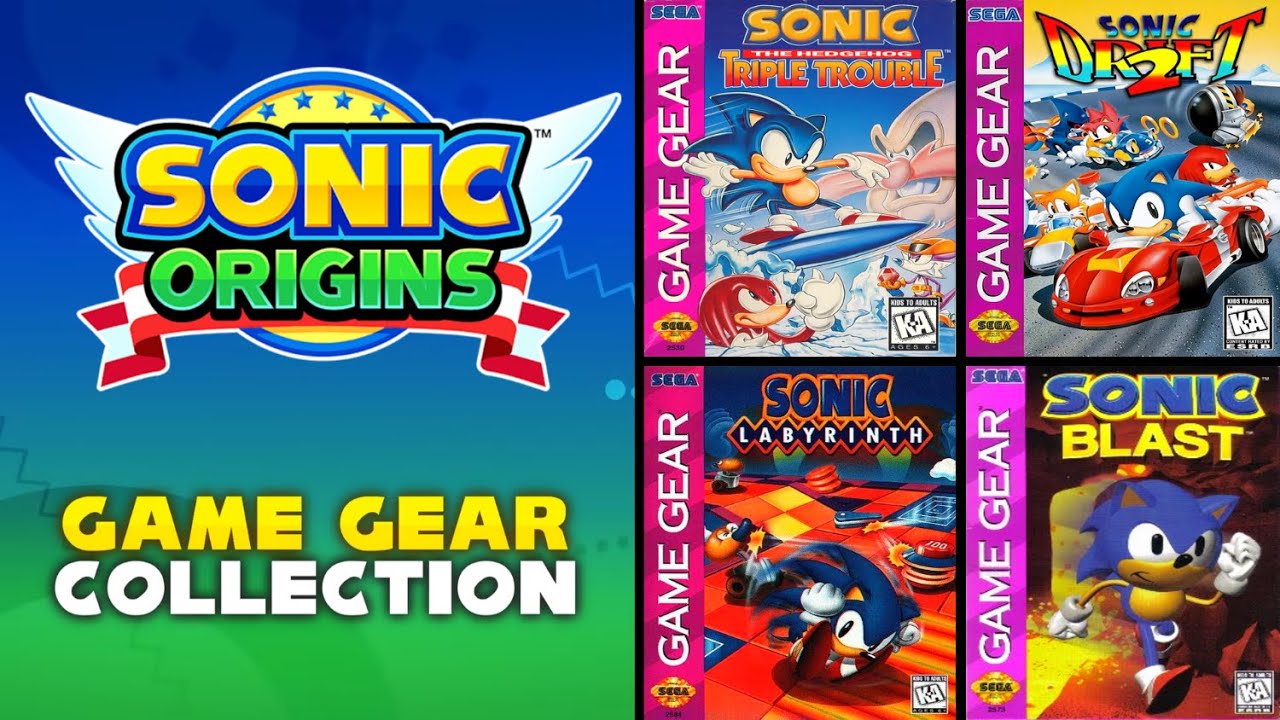 Sega Game Gear Sonic Drift Bundle