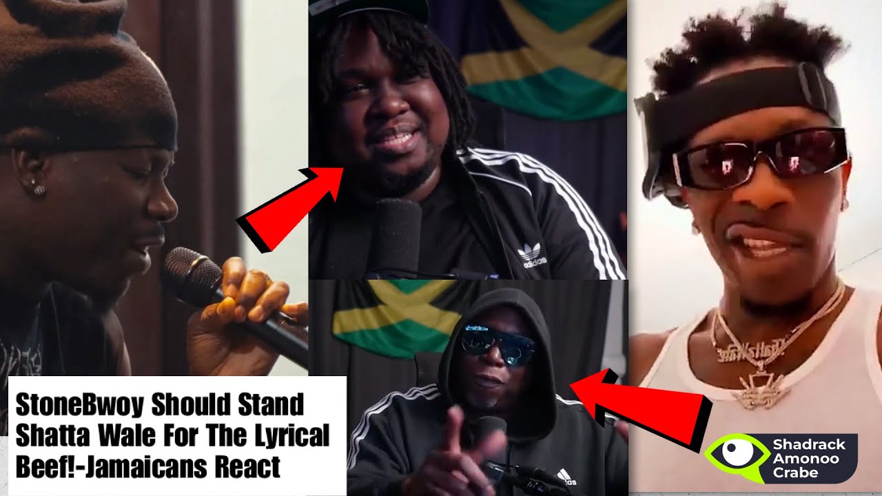 Shatta Wale & Stonebwoy Should BEEF Lyrically!Stonebwoy Should Reply Shatta!-Jamaican Presenters🇯🇲🔥🔥