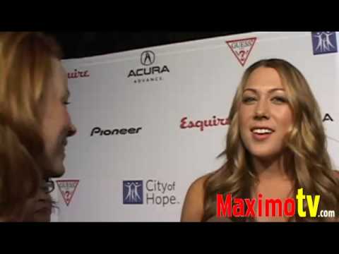 COLBIE CAILLAT Interview at "SONGS OF HOPE V" Even...