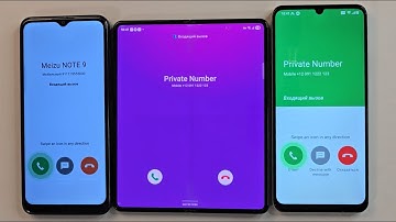 Realme Note 60X TCL 30SE Samsung Galaxy Z Fold 3 Incoming call & Same Time call