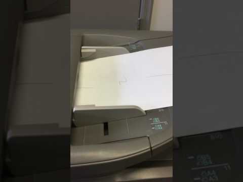Mixed originals copying on Sharp MFP