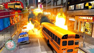 GTA 4 Crazy School Bus Crashes Ep.16 screenshot 3