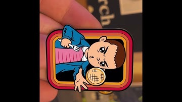 Pinfinity Augmented Reality Pin - Stranger Things 001 Unboxing