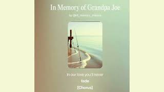 Remembering Grandpa Joe (Memorial) - KTL Memory Makers